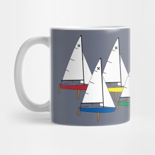 Windmill Sailboat One-Design Class Mug